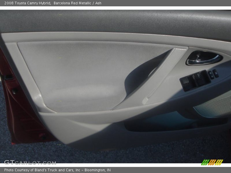 Barcelona Red Metallic / Ash 2008 Toyota Camry Hybrid