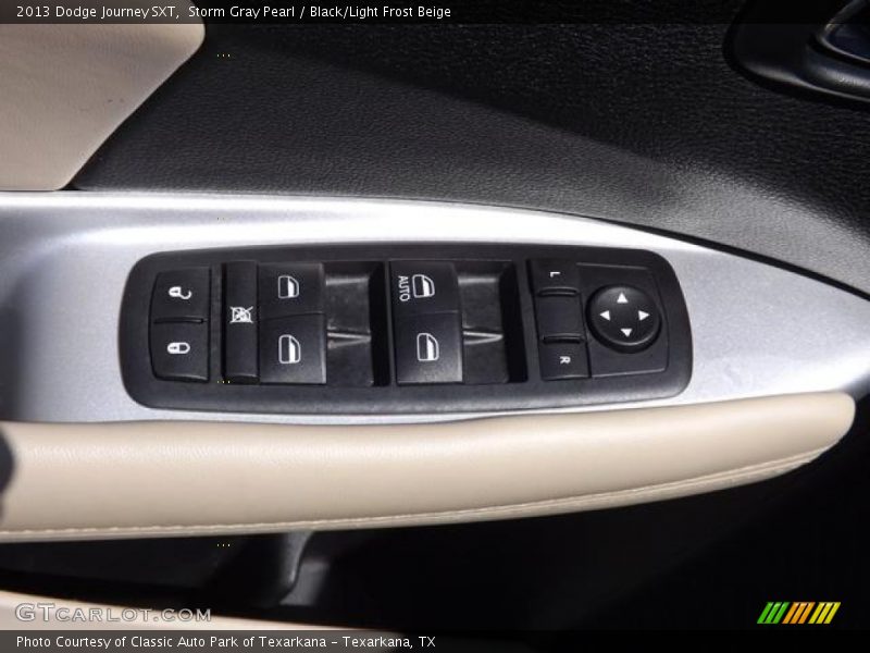 Storm Gray Pearl / Black/Light Frost Beige 2013 Dodge Journey SXT