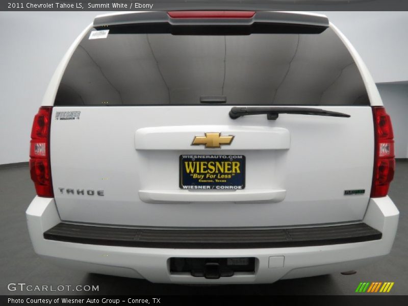 Summit White / Ebony 2011 Chevrolet Tahoe LS