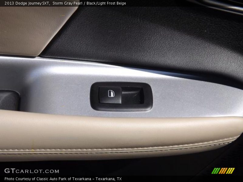 Storm Gray Pearl / Black/Light Frost Beige 2013 Dodge Journey SXT