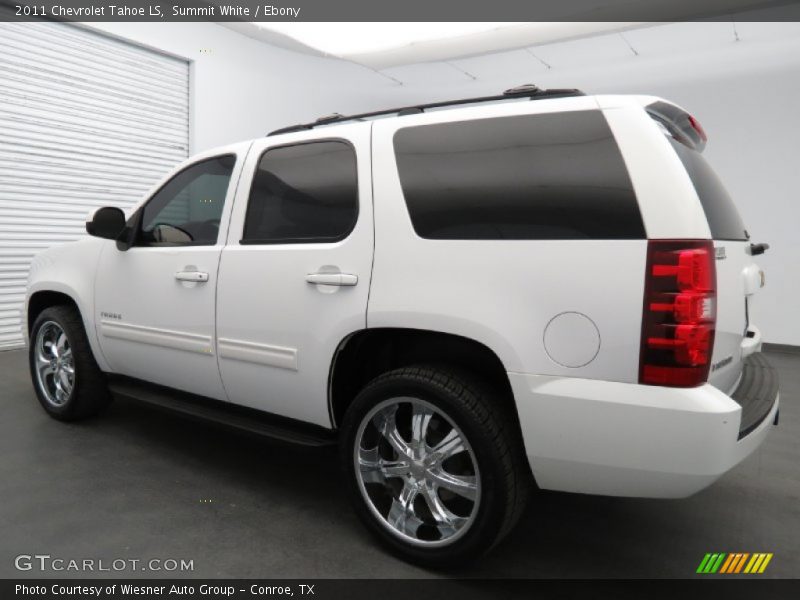 Summit White / Ebony 2011 Chevrolet Tahoe LS