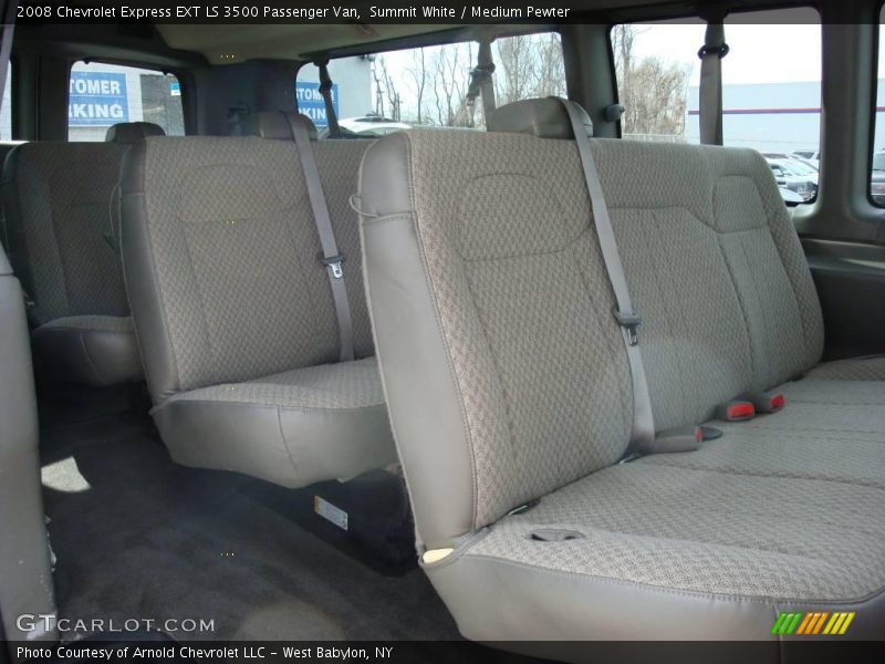 Summit White / Medium Pewter 2008 Chevrolet Express EXT LS 3500 Passenger Van