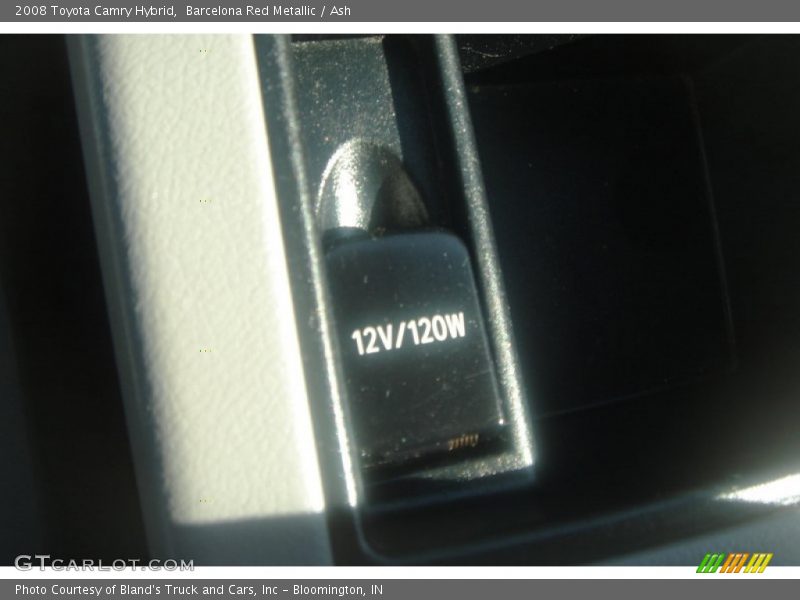 Barcelona Red Metallic / Ash 2008 Toyota Camry Hybrid