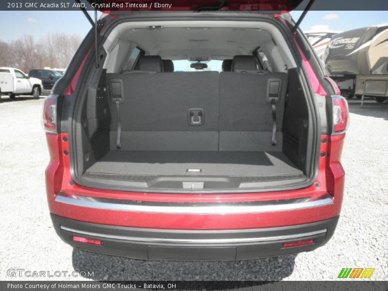 Crystal Red Tintcoat / Ebony 2013 GMC Acadia SLT AWD