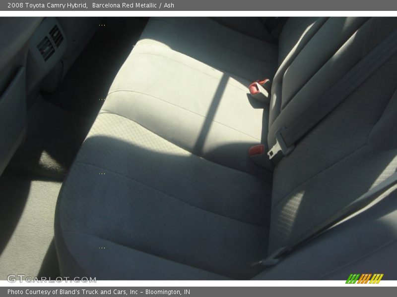 Barcelona Red Metallic / Ash 2008 Toyota Camry Hybrid