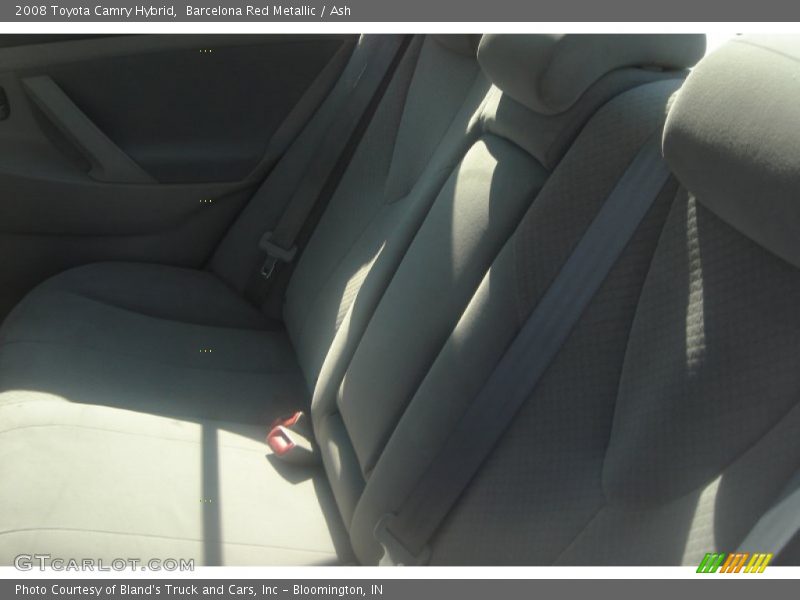 Barcelona Red Metallic / Ash 2008 Toyota Camry Hybrid