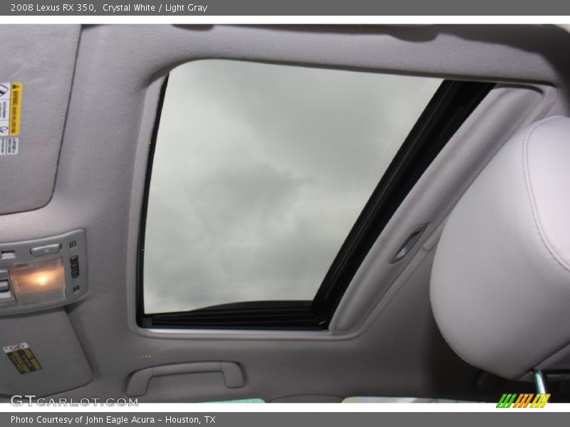 Sunroof of 2008 RX 350