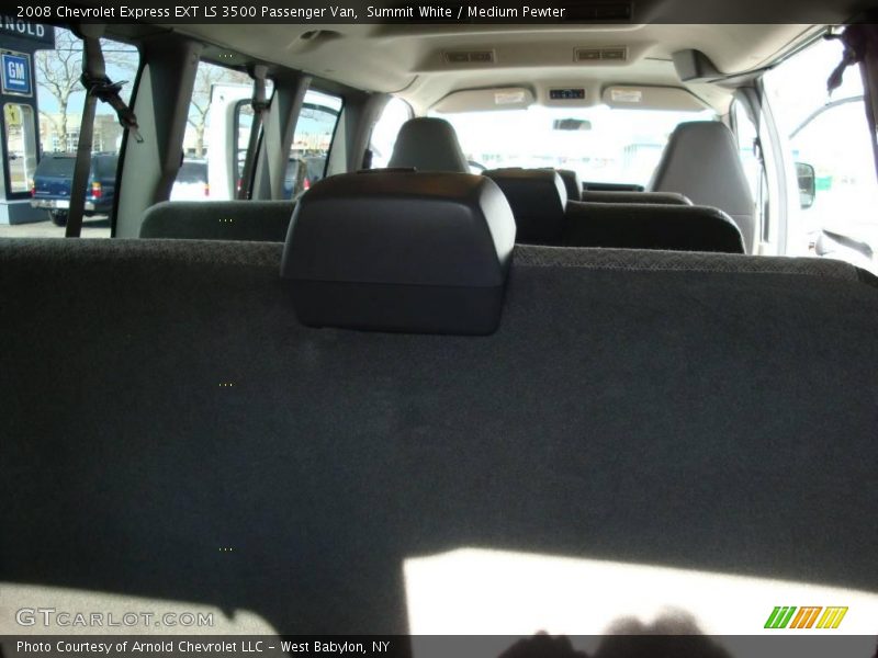 Summit White / Medium Pewter 2008 Chevrolet Express EXT LS 3500 Passenger Van