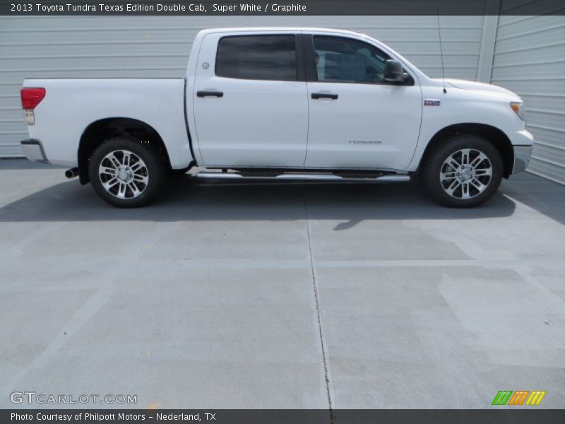 Super White / Graphite 2013 Toyota Tundra Texas Edition Double Cab