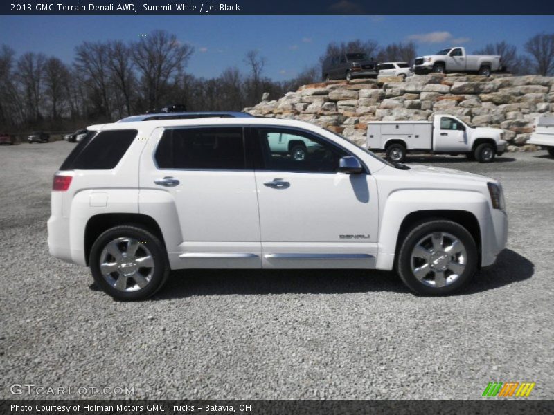 Summit White / Jet Black 2013 GMC Terrain Denali AWD