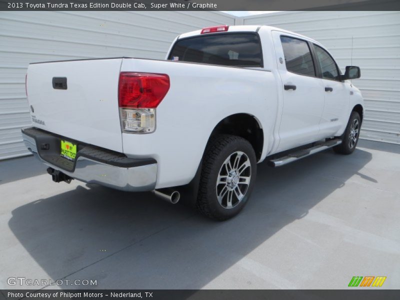 Super White / Graphite 2013 Toyota Tundra Texas Edition Double Cab