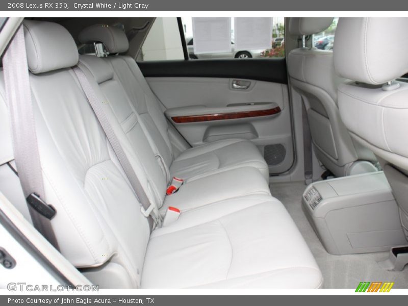 Rear Seat of 2008 RX 350