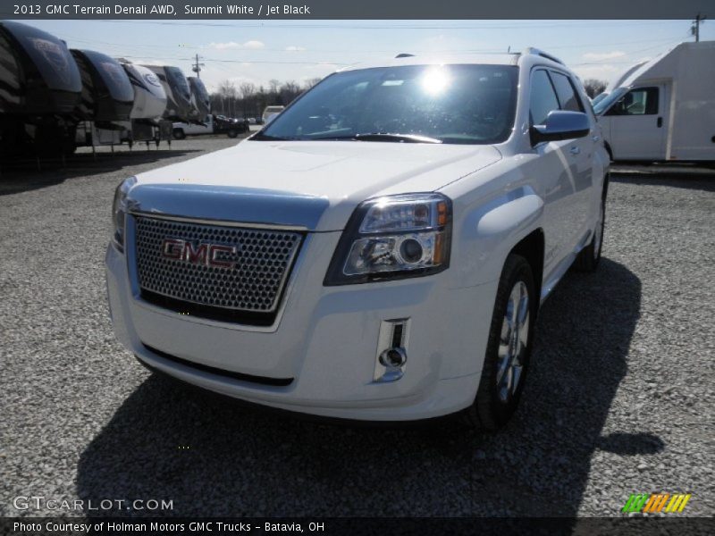 Summit White / Jet Black 2013 GMC Terrain Denali AWD