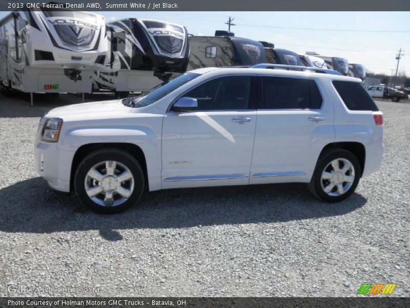 Summit White / Jet Black 2013 GMC Terrain Denali AWD
