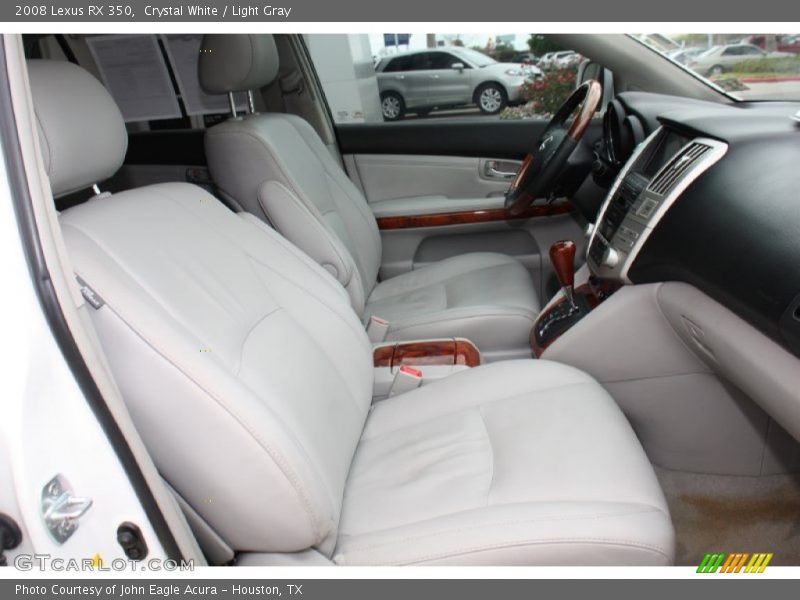 Front Seat of 2008 RX 350