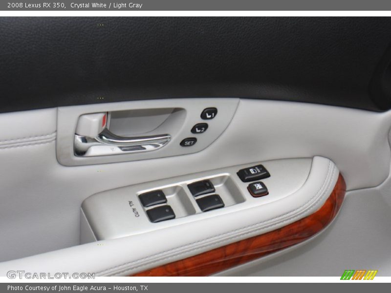 Controls of 2008 RX 350