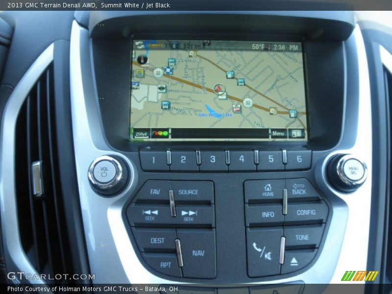 Summit White / Jet Black 2013 GMC Terrain Denali AWD