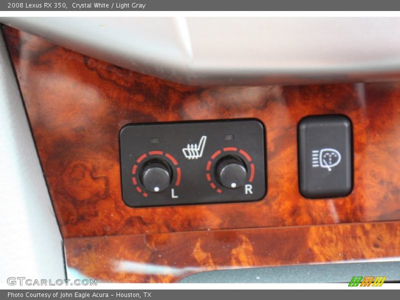 Controls of 2008 RX 350
