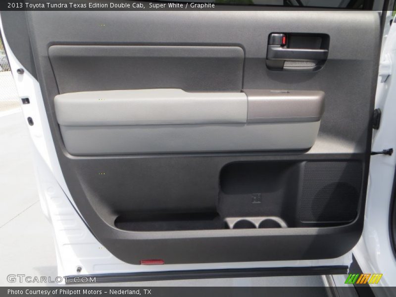 Super White / Graphite 2013 Toyota Tundra Texas Edition Double Cab