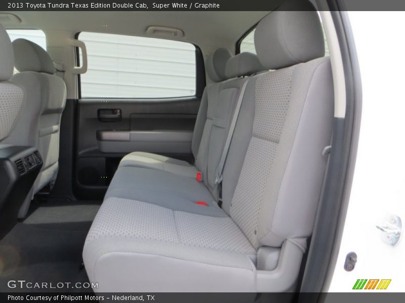 Super White / Graphite 2013 Toyota Tundra Texas Edition Double Cab