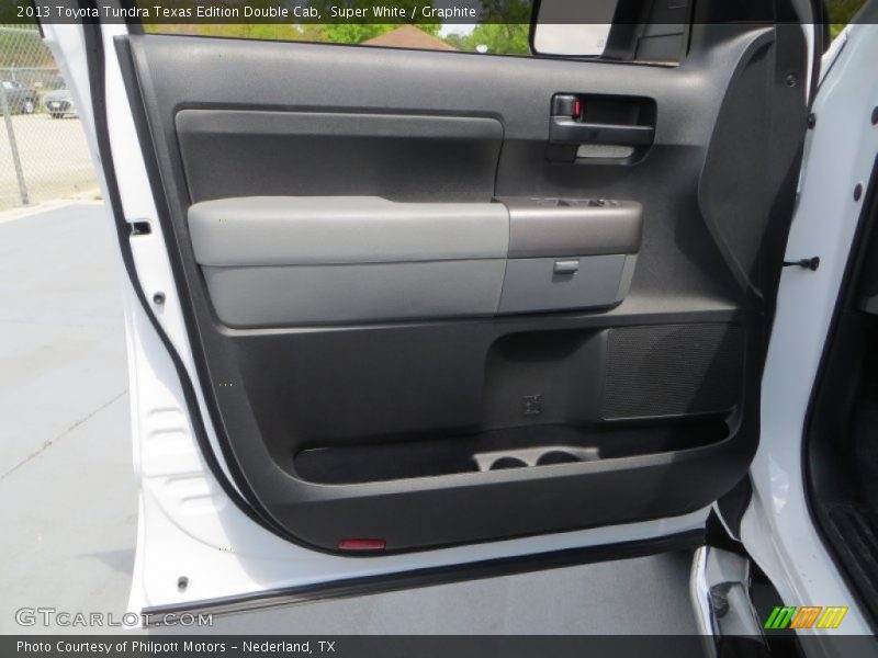 Super White / Graphite 2013 Toyota Tundra Texas Edition Double Cab