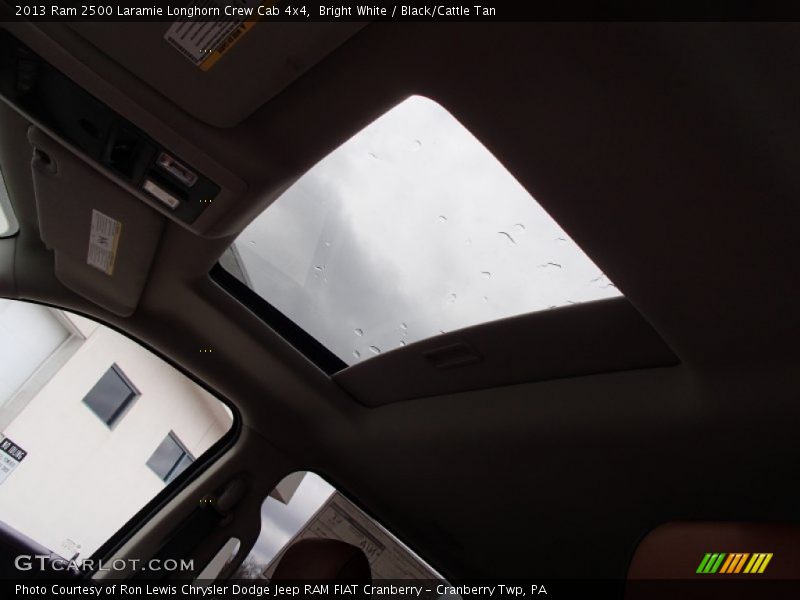 Bright White / Black/Cattle Tan 2013 Ram 2500 Laramie Longhorn Crew Cab 4x4