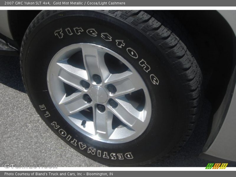 Gold Mist Metallic / Cocoa/Light Cashmere 2007 GMC Yukon SLT 4x4