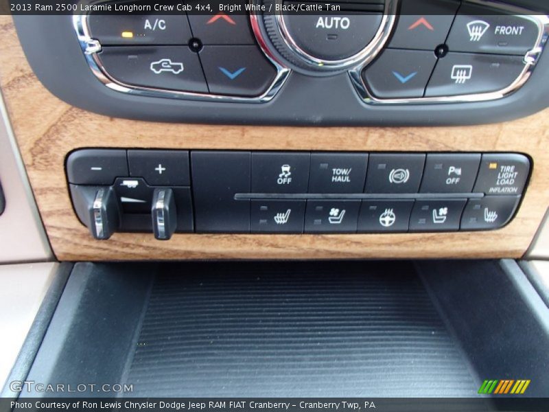 Controls of 2013 2500 Laramie Longhorn Crew Cab 4x4
