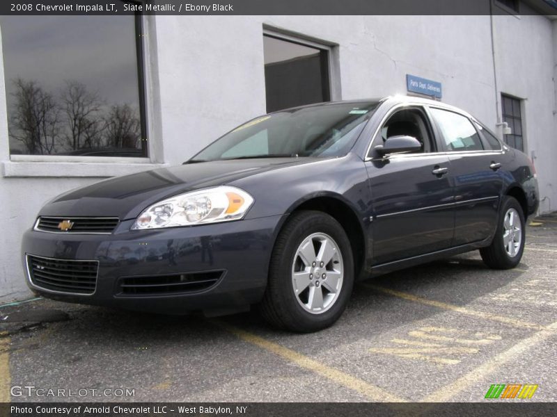 Slate Metallic / Ebony Black 2008 Chevrolet Impala LT
