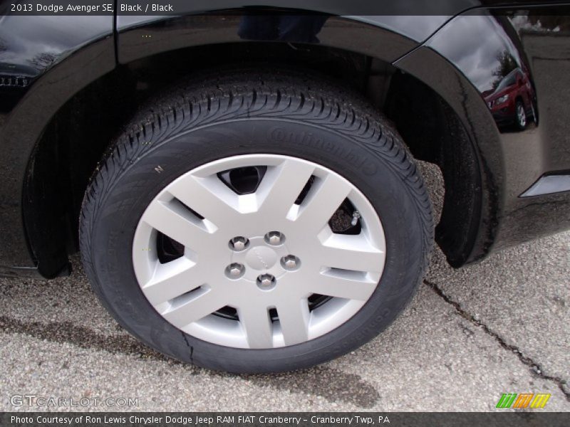 Black / Black 2013 Dodge Avenger SE
