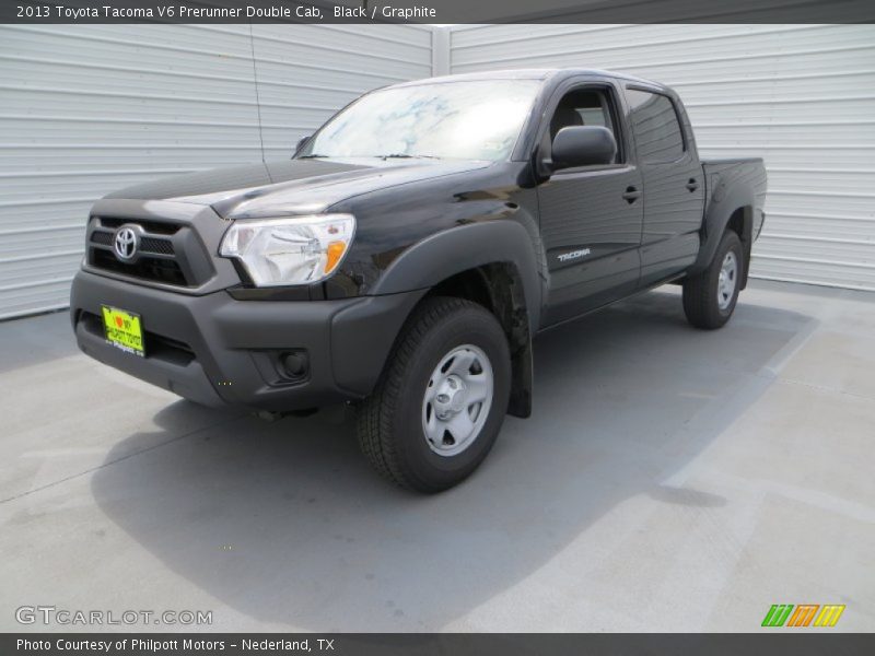 Black / Graphite 2013 Toyota Tacoma V6 Prerunner Double Cab
