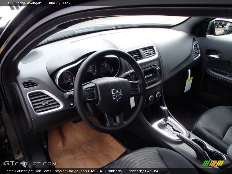 Black / Black 2013 Dodge Avenger SE