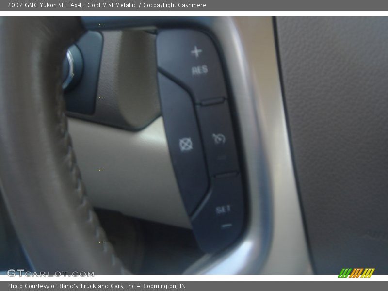 Gold Mist Metallic / Cocoa/Light Cashmere 2007 GMC Yukon SLT 4x4