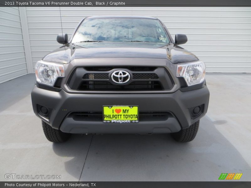 Black / Graphite 2013 Toyota Tacoma V6 Prerunner Double Cab