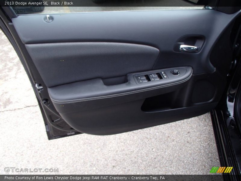 Black / Black 2013 Dodge Avenger SE