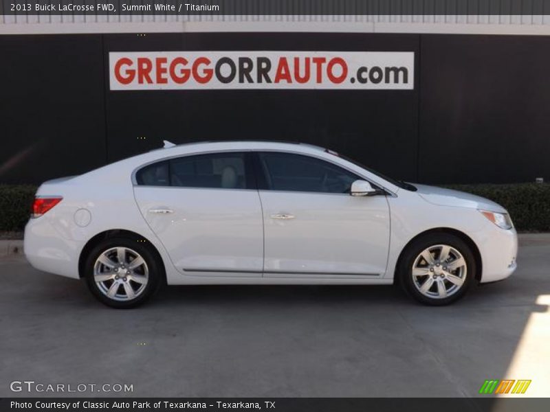 Summit White / Titanium 2013 Buick LaCrosse FWD