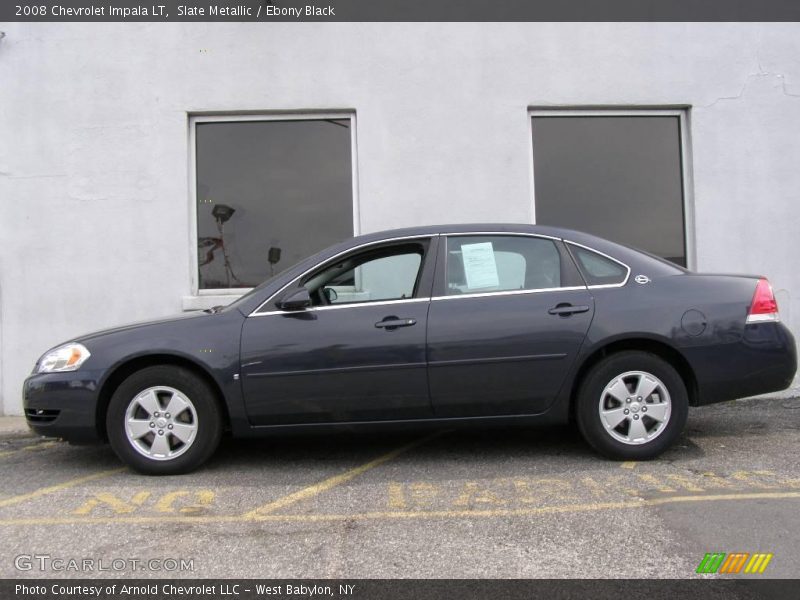 Slate Metallic / Ebony Black 2008 Chevrolet Impala LT