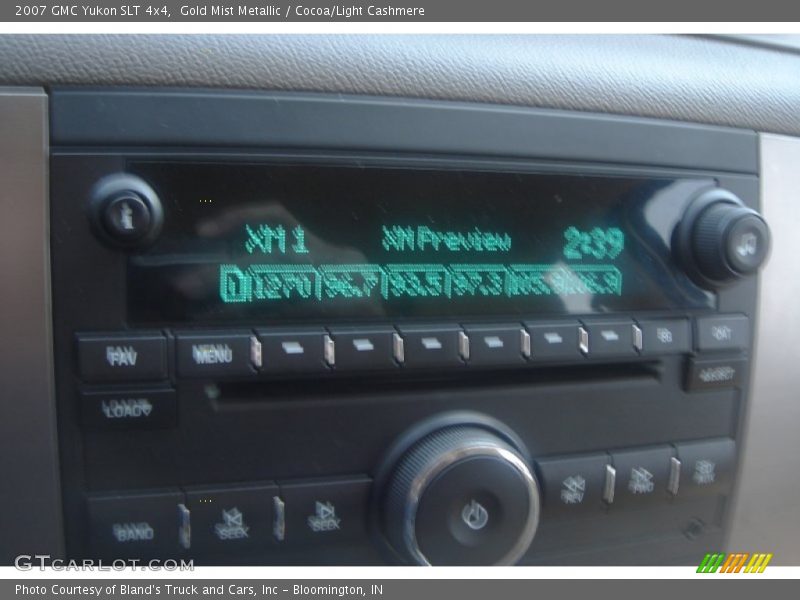 Gold Mist Metallic / Cocoa/Light Cashmere 2007 GMC Yukon SLT 4x4