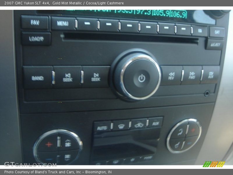 Gold Mist Metallic / Cocoa/Light Cashmere 2007 GMC Yukon SLT 4x4