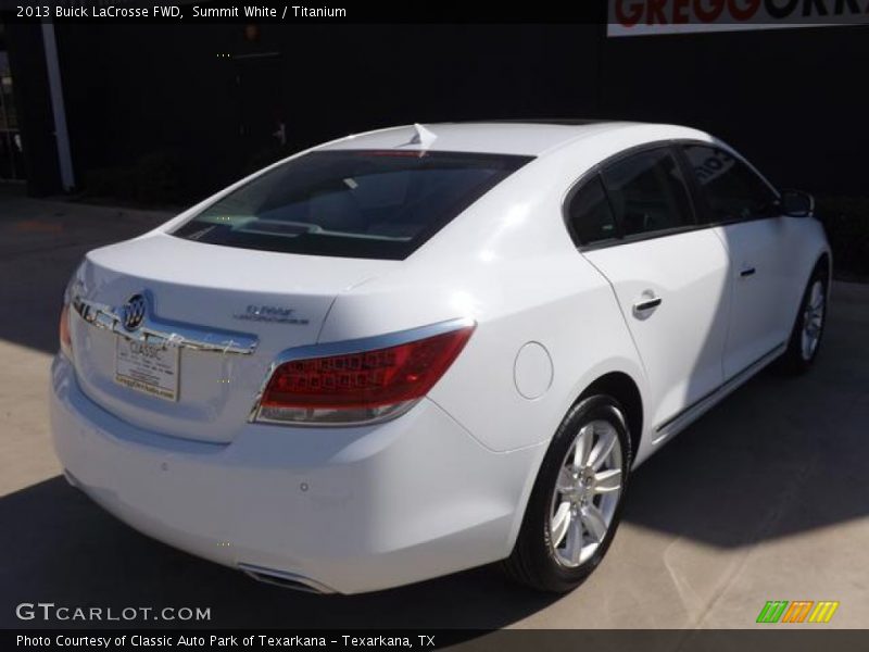 Summit White / Titanium 2013 Buick LaCrosse FWD