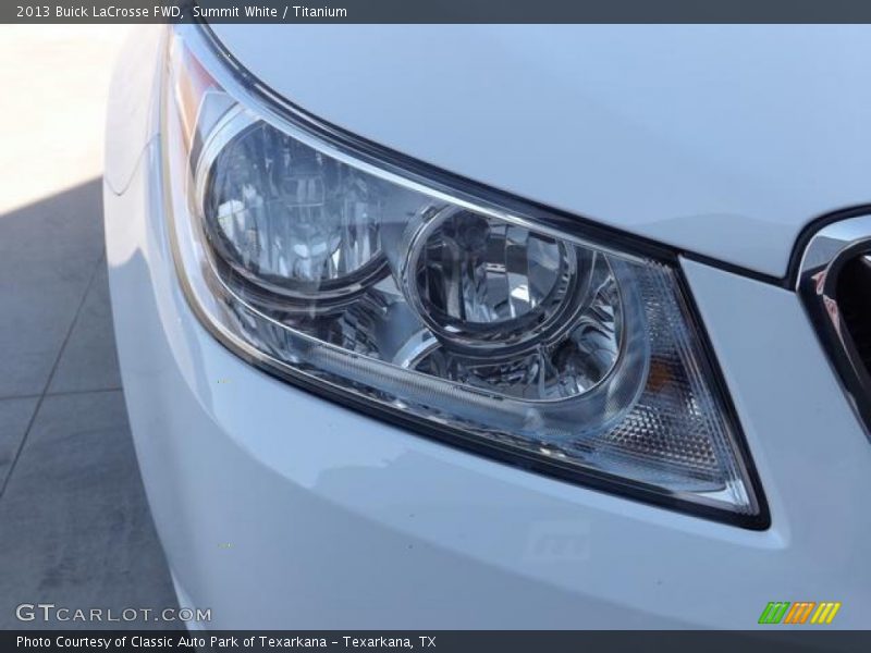 Summit White / Titanium 2013 Buick LaCrosse FWD