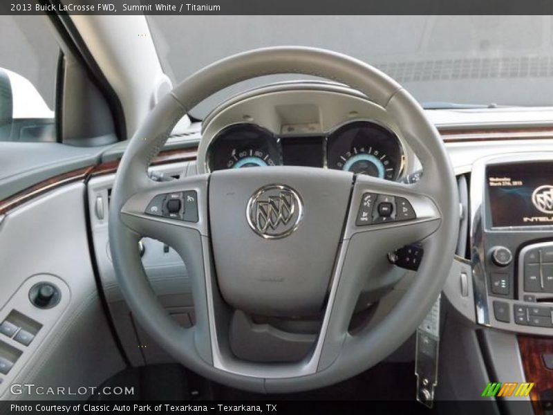 Summit White / Titanium 2013 Buick LaCrosse FWD