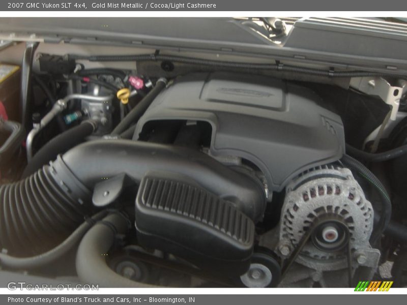 Gold Mist Metallic / Cocoa/Light Cashmere 2007 GMC Yukon SLT 4x4