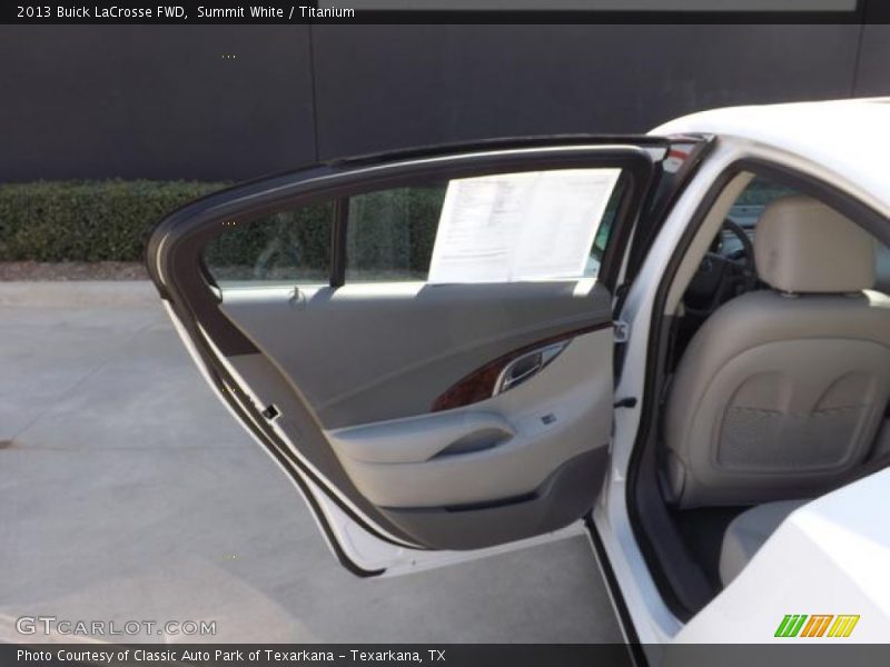 Summit White / Titanium 2013 Buick LaCrosse FWD