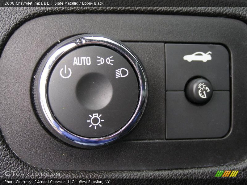 Slate Metallic / Ebony Black 2008 Chevrolet Impala LT