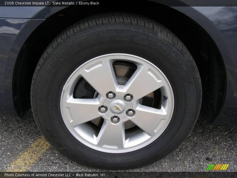 Slate Metallic / Ebony Black 2008 Chevrolet Impala LT