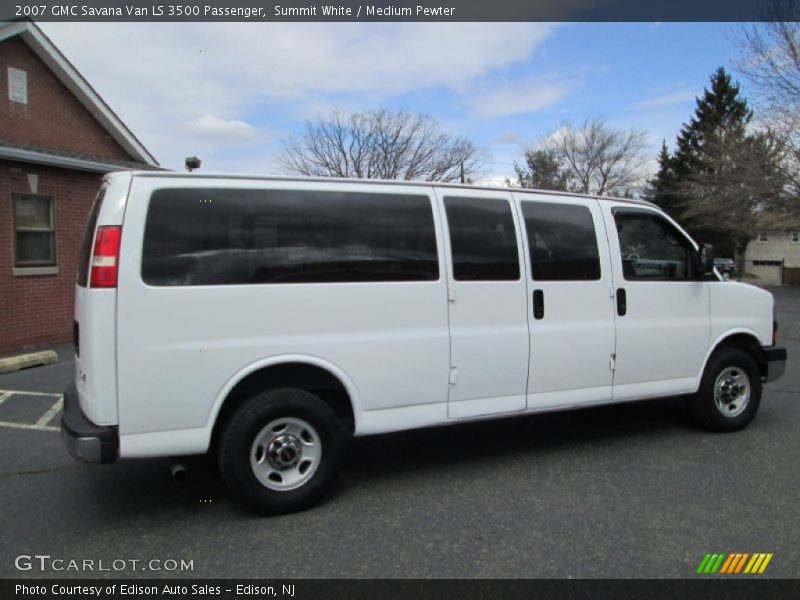 Summit White / Medium Pewter 2007 GMC Savana Van LS 3500 Passenger