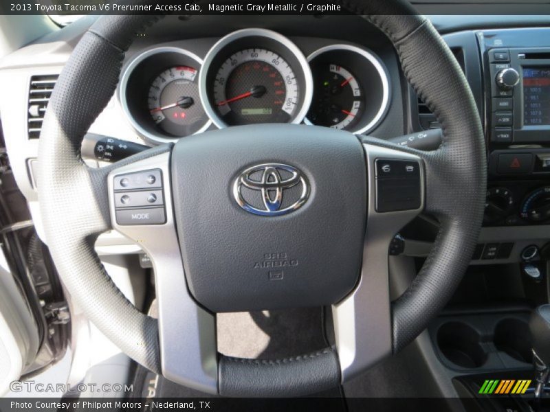 Magnetic Gray Metallic / Graphite 2013 Toyota Tacoma V6 Prerunner Access Cab