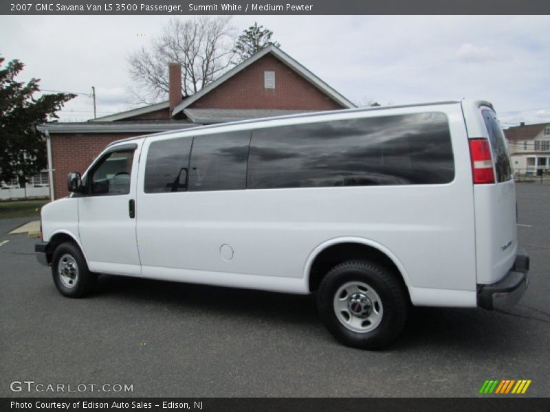 Summit White / Medium Pewter 2007 GMC Savana Van LS 3500 Passenger
