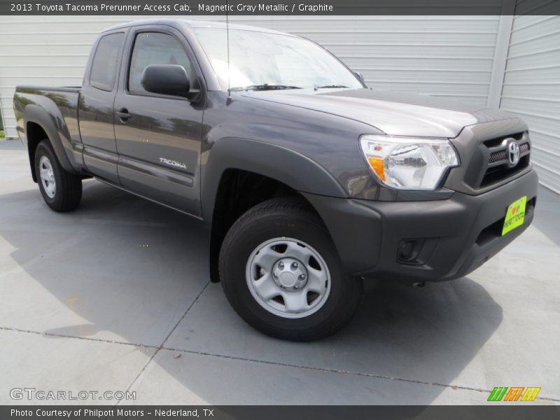 Magnetic Gray Metallic / Graphite 2013 Toyota Tacoma Prerunner Access Cab